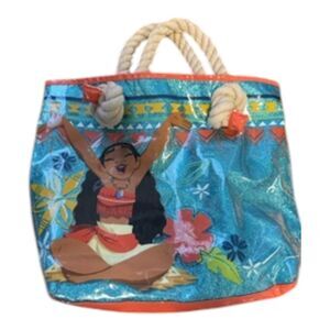 Official Disney MOANA Tote Purse Sparkle Rope handles